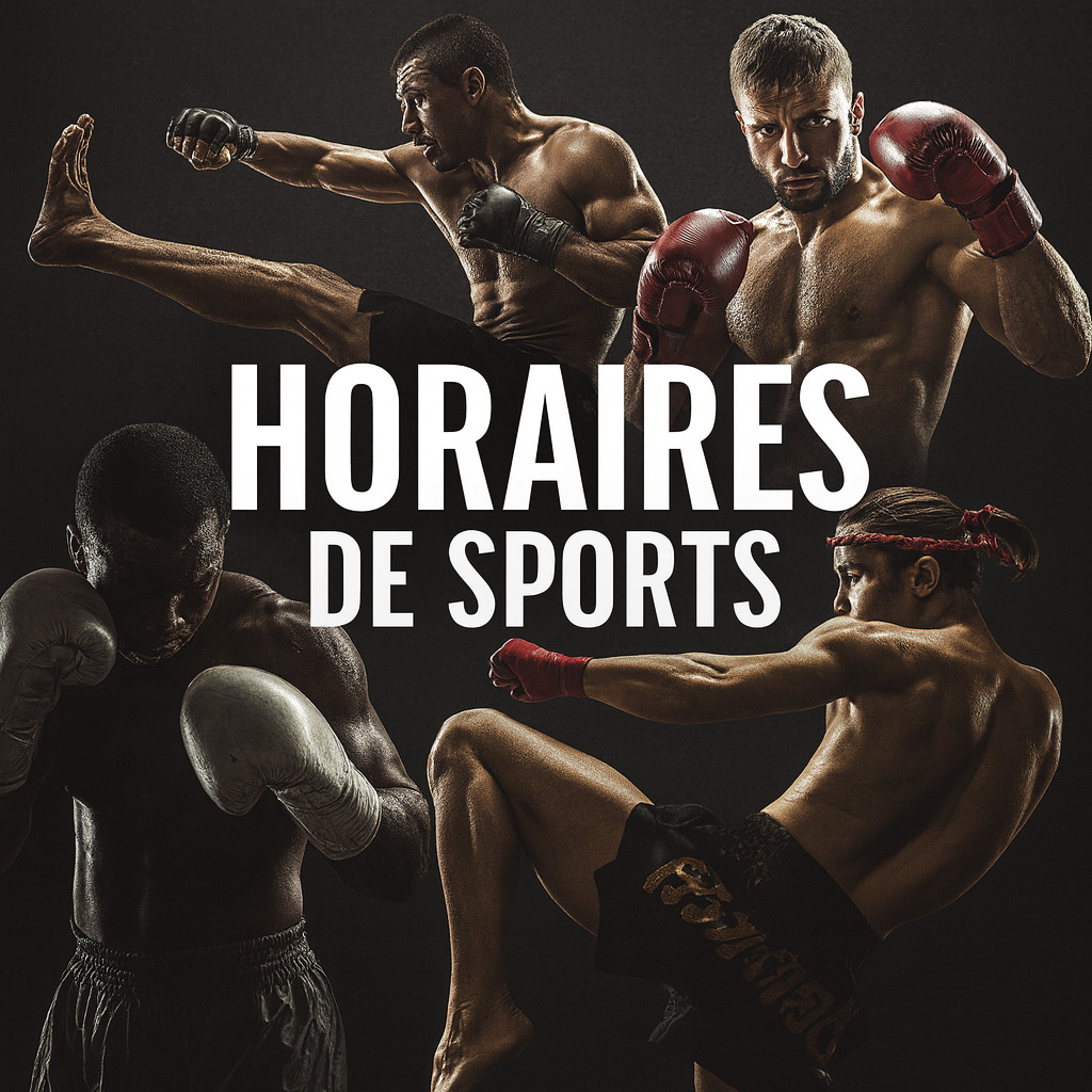 Horaires de Sports