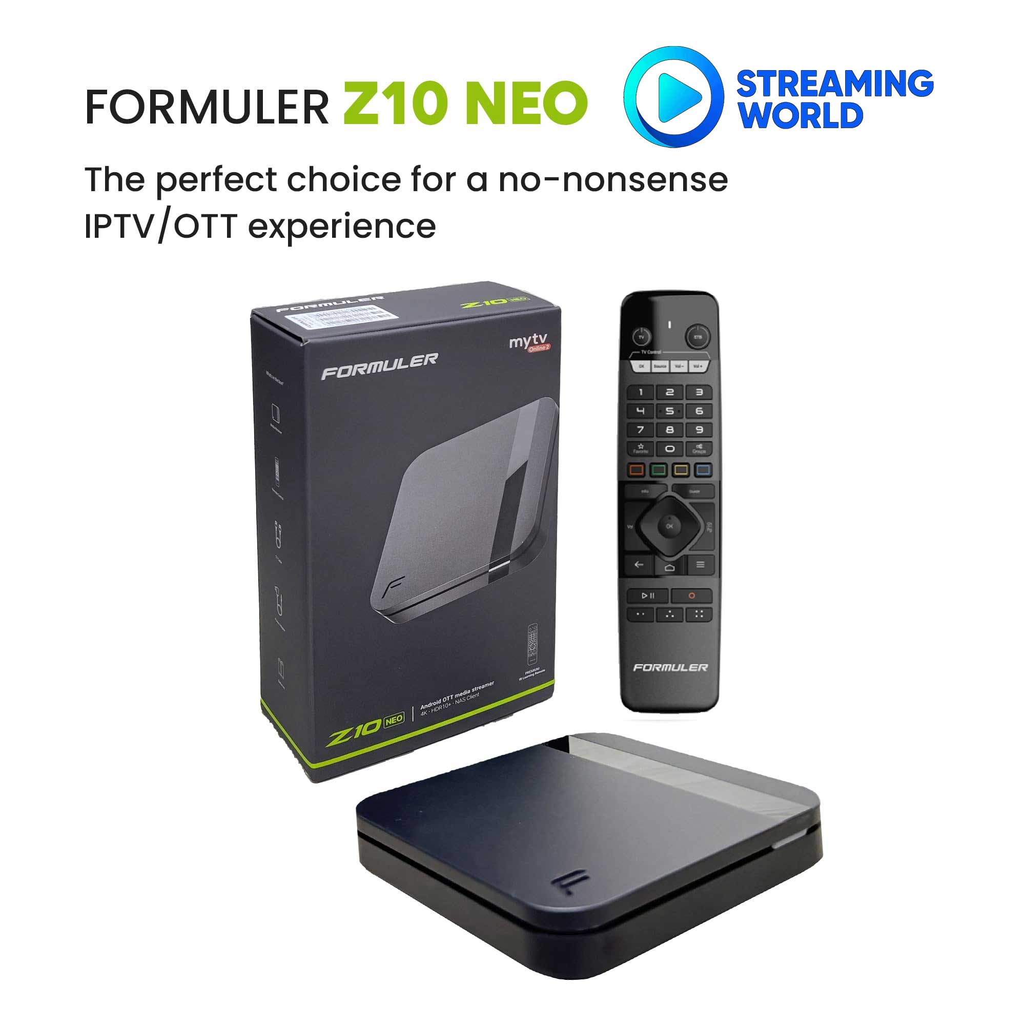 Formuler Z10 Neo – Android IPTV Box 4K Compact MYTVOnline 2 (Copy)