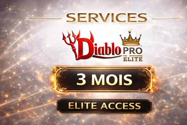 Diablo Pro Elite | Elite Access 3 mois