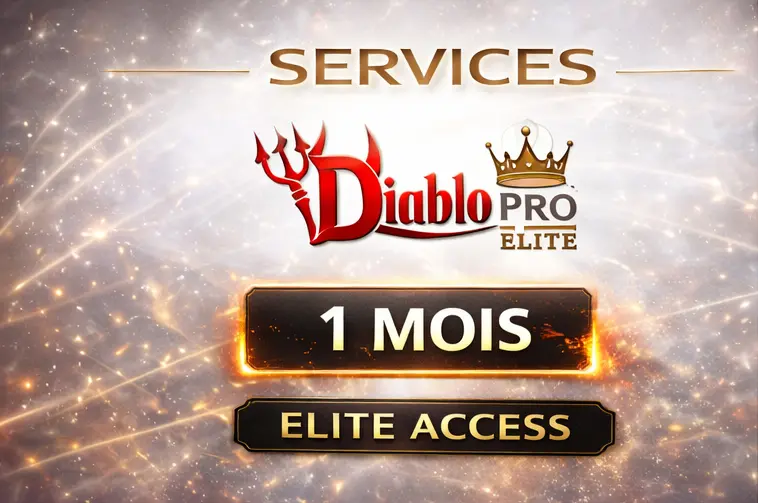 Diablo Pro Elite | Elite Access 1 mois
