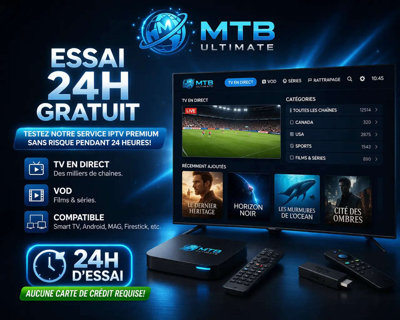 MTB Ultimate - Essai gratuit 24h