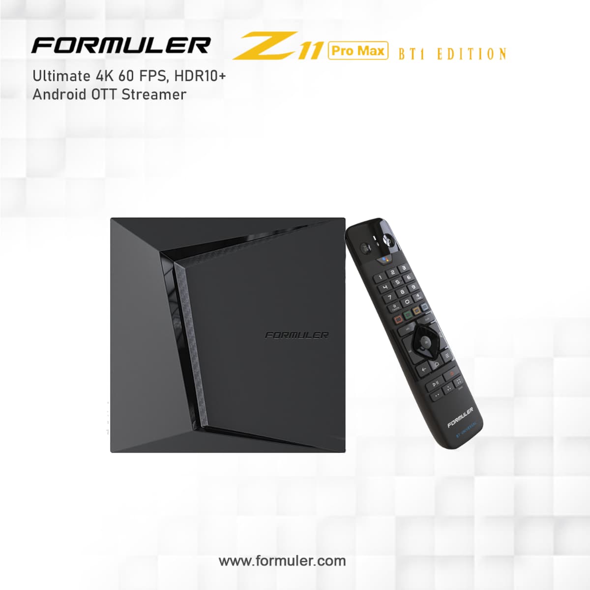 Formuler Z11 Pro Max – Boîtier 4K